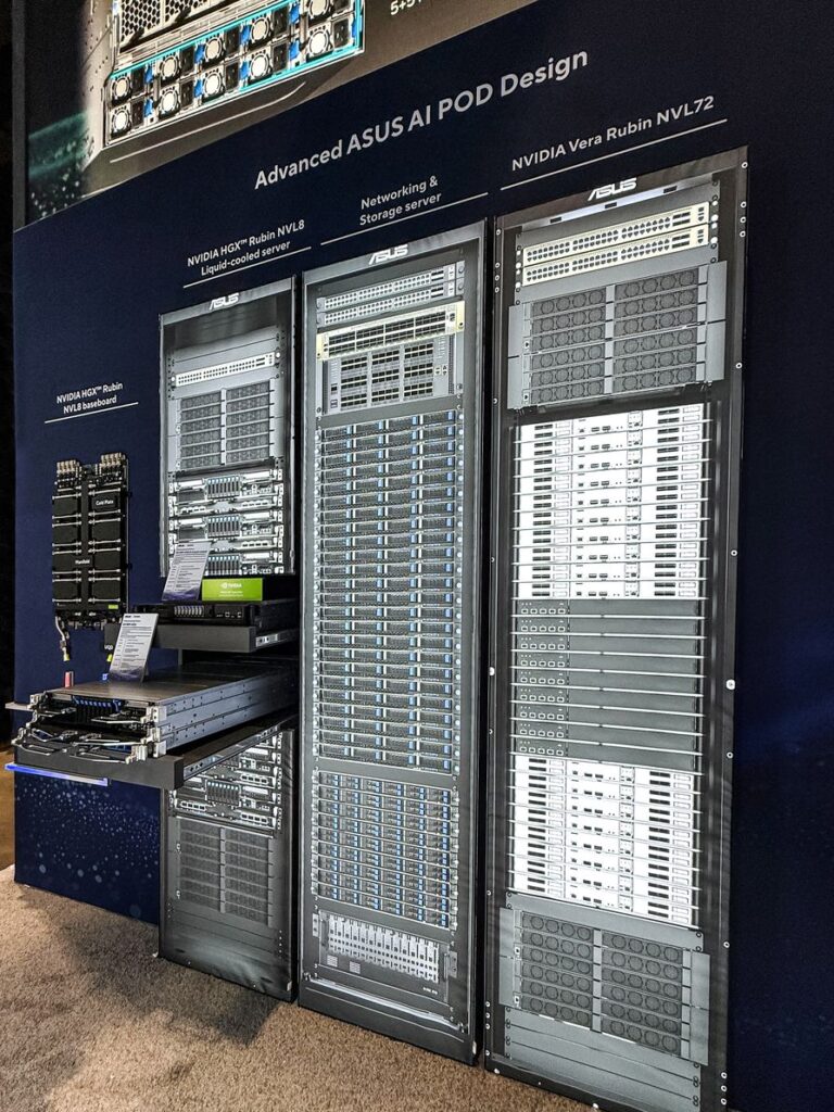 Asus Unveiled Its Fully Liquid Cooled Ai Infrastructure At Nvidia Gtc 2026