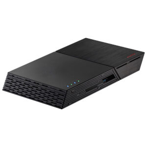 Asustor FLASHSTOR 12 Pro Gen2, yüksek performanslı 12 yuvalı NAS depolama cihazı, AMD Ryzen V3C14 işlemci ve 16GB DDR5 RAM ile veri depolama ve yedekleme çözümleri sağlar.