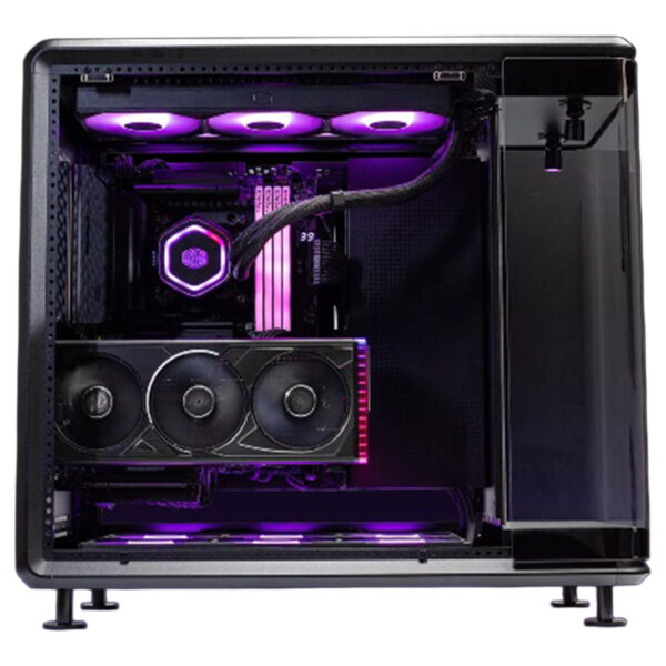 Cooler Master Masterframe 360 Panaroma Siyah Ayna Efektli Temperli Cam Usb 3 2 Mid Tower Atx Gaming Kasa T2