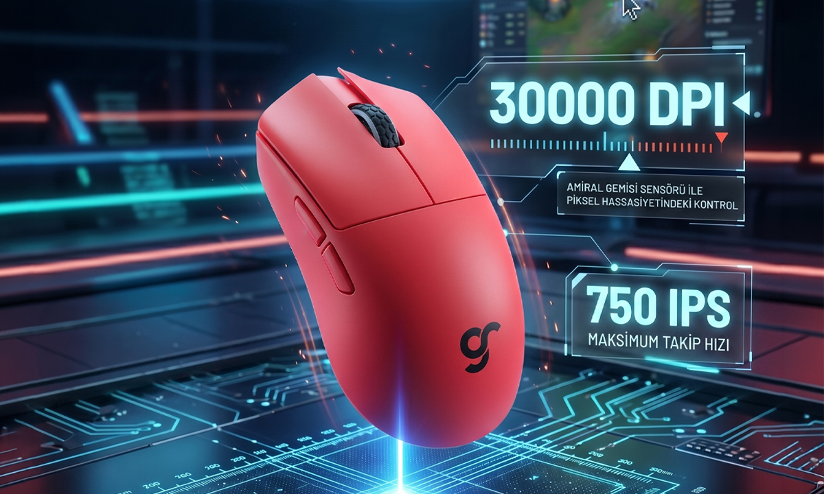 PAW3950 Sensör: 30.000 DPI ve 750 IPS ile Sınırları Aşın