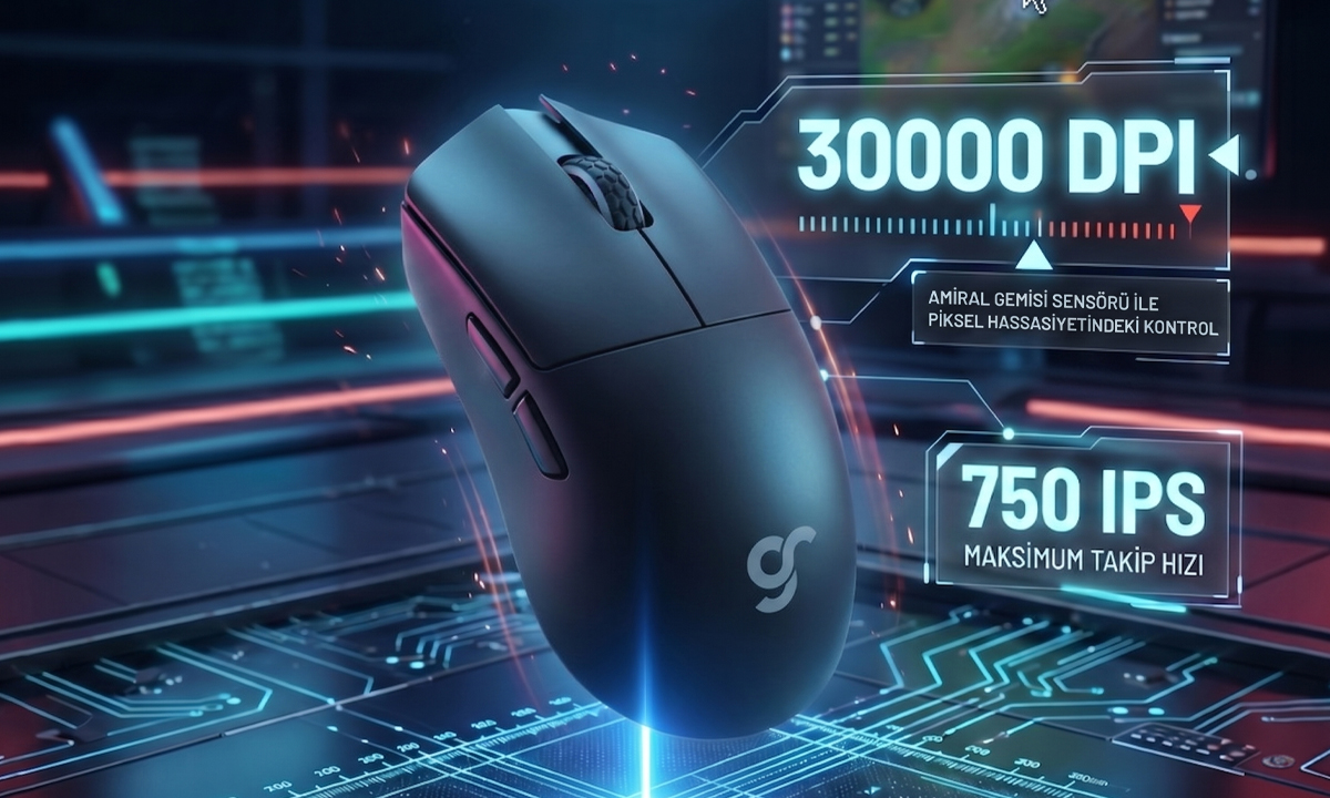 PAW3950 Sensör: 30.000 DPI ve 750 IPS ile Sınırları Aşın