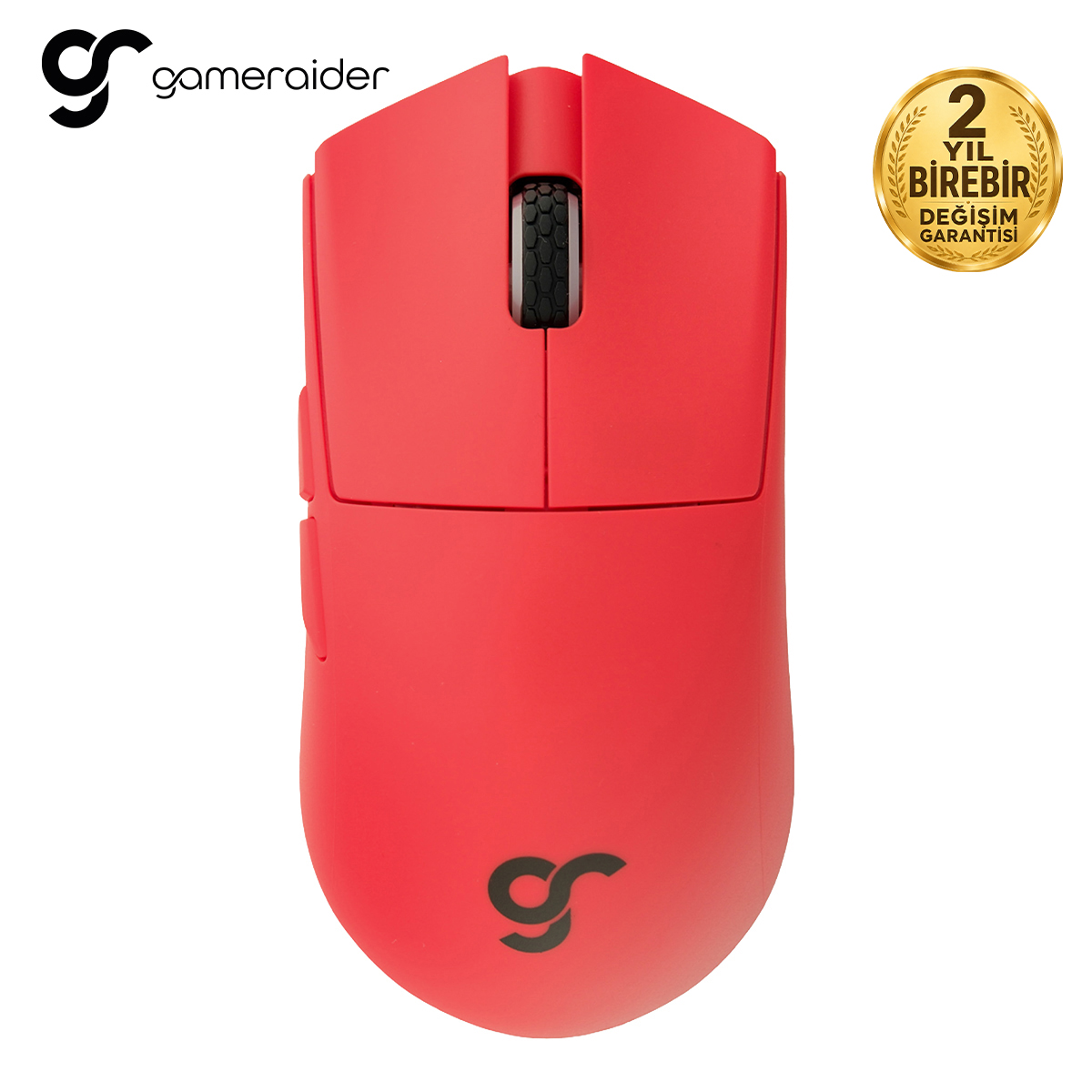 Gameraider Gr3s Crimson Flame Pixart 3395 Sensor Kablosuz Gaming Mouse 2 Yil Birebir Degisim Garantili Y1