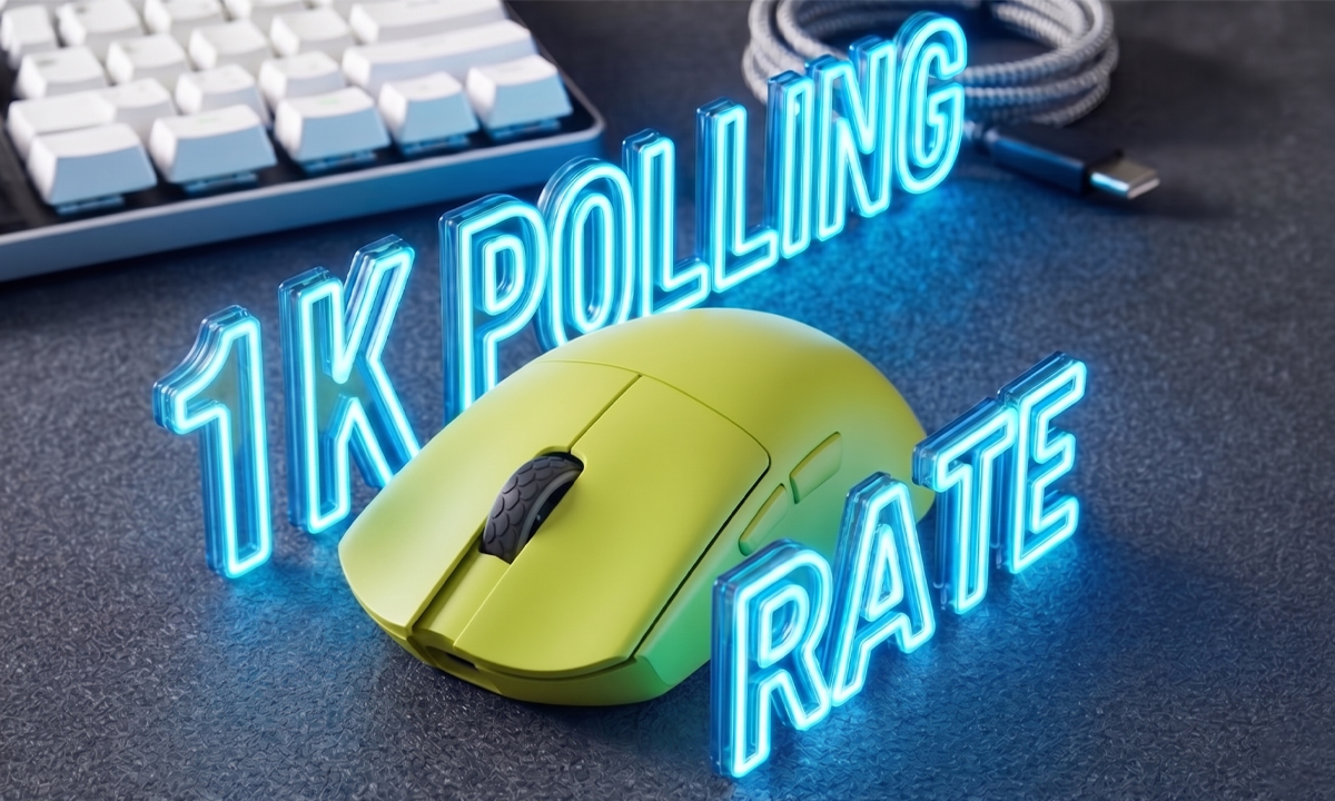 1 KHz Polling Rate ile Anında Tepki