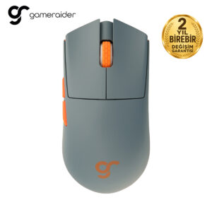 Gameraider Gr3s Pro Tactical Gray Pixart 3395 Sensor Kablosuz Gaming Mouse 2 Yil Birebir Degisim Garantili Y1