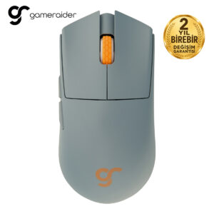 Gameraider Gr3s Silver Fog Pixart 3395 Sensor Kablosuz Gaming Mouse 2 Yil Birebir Degisim Garantili Y1