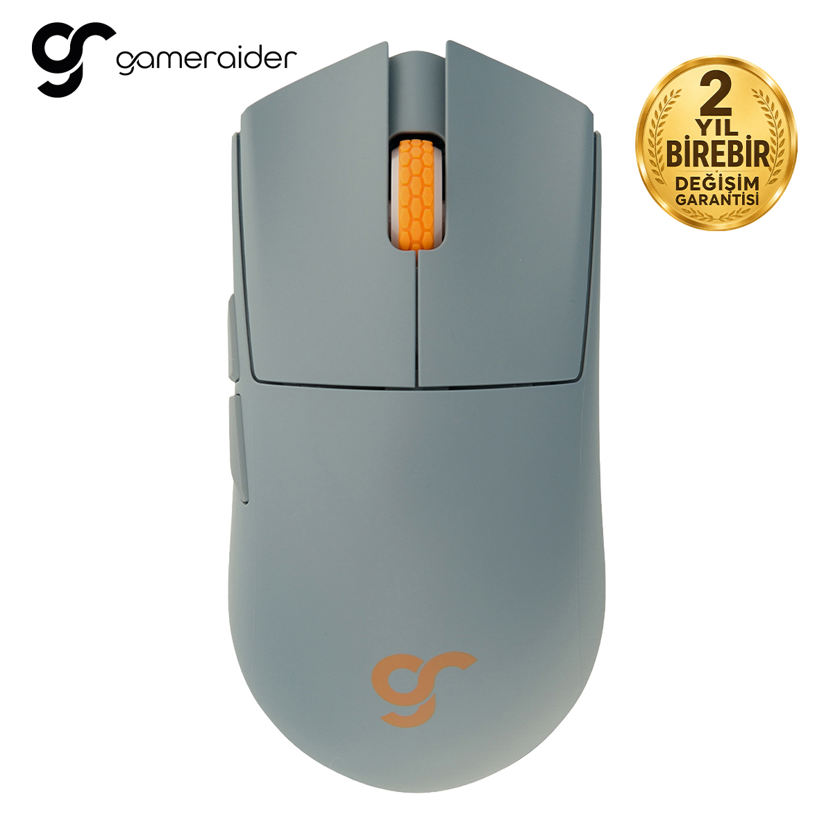 Gameraider Gr3s Silver Fog Pixart 3395 Sensor Kablosuz Gaming Mouse 2 Yil Birebir Degisim Garantili Y1