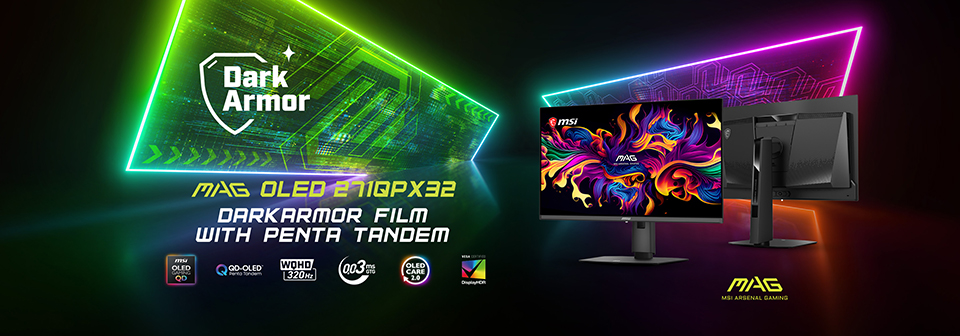 Msi Dunyanin Ilk 5 Katmanli Qd Oled Oyuncu Monitoru Mag Oled 271qpx32yi Tanitti