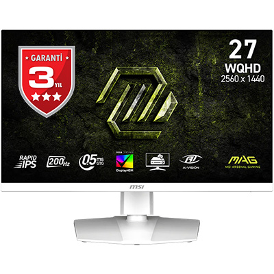 MSI MAG 274QRFW E20 Gaming Monitör H1