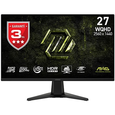 MSI MAG 275QF E20 Gaming Monitör H1