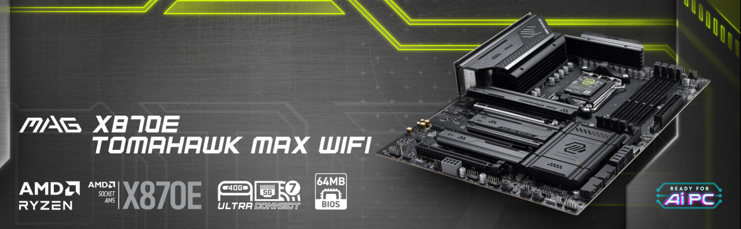 MSI MAG X870E TOMAHAWK MAX WIFI Anakart
