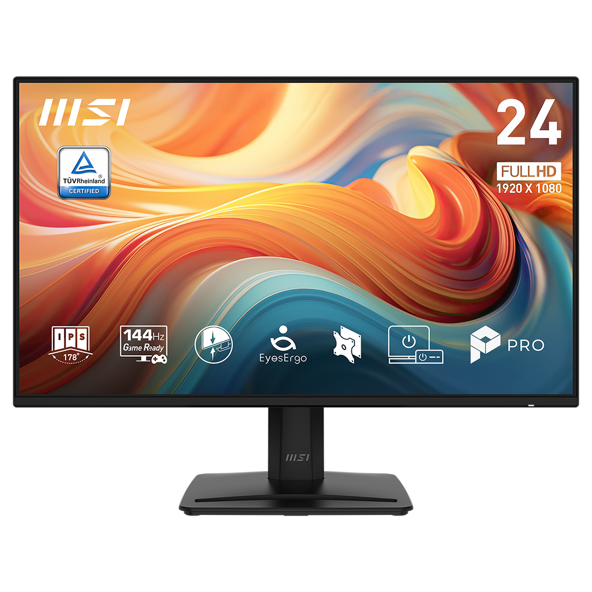 Msi Pro Mp242 E14a 23 8 Inc 144hz 1ms Full Hd Adaptive Sync Ips Monitor 1