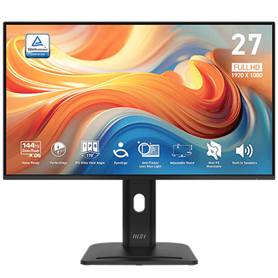 MSI PRO MP275PG E14 27 inç 144Hz 1ms Full HD FreeSync IPS Pivot Monitör h1