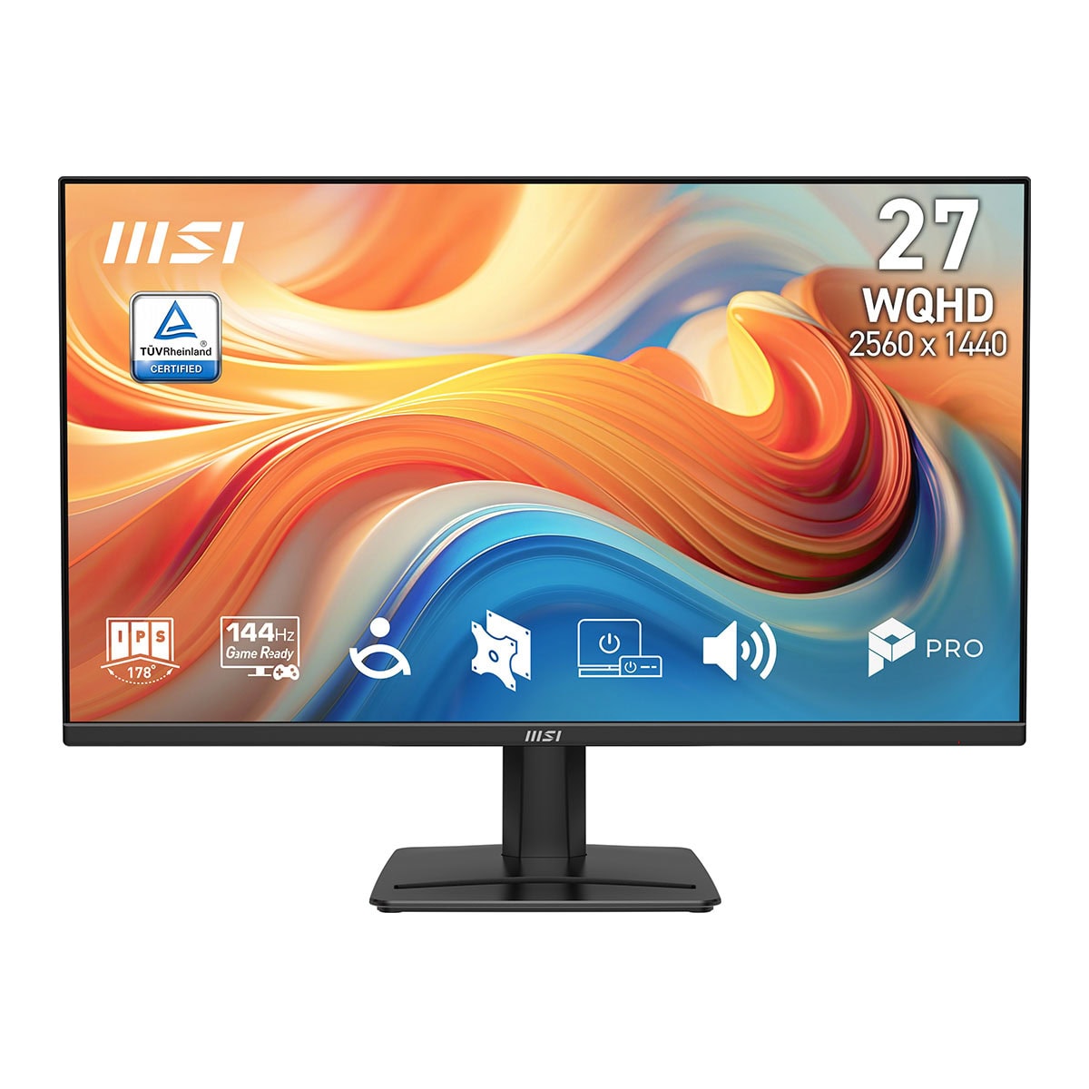 MSI PRO MP275Q E14 27 inç 144Hz WQHD IPS monitör.