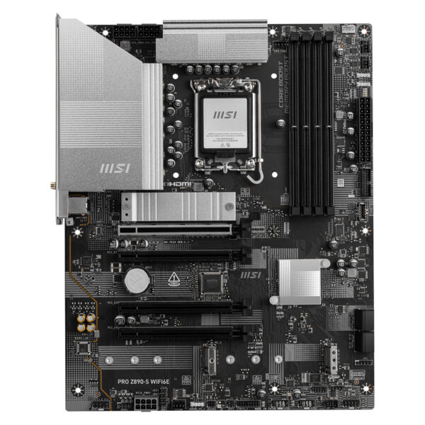 Msi Pro Z890 S Wifi6e 8800mhz(oc) Ddr5 Soket Lga 1851 M.2 Hdmi Atx Anakart 2