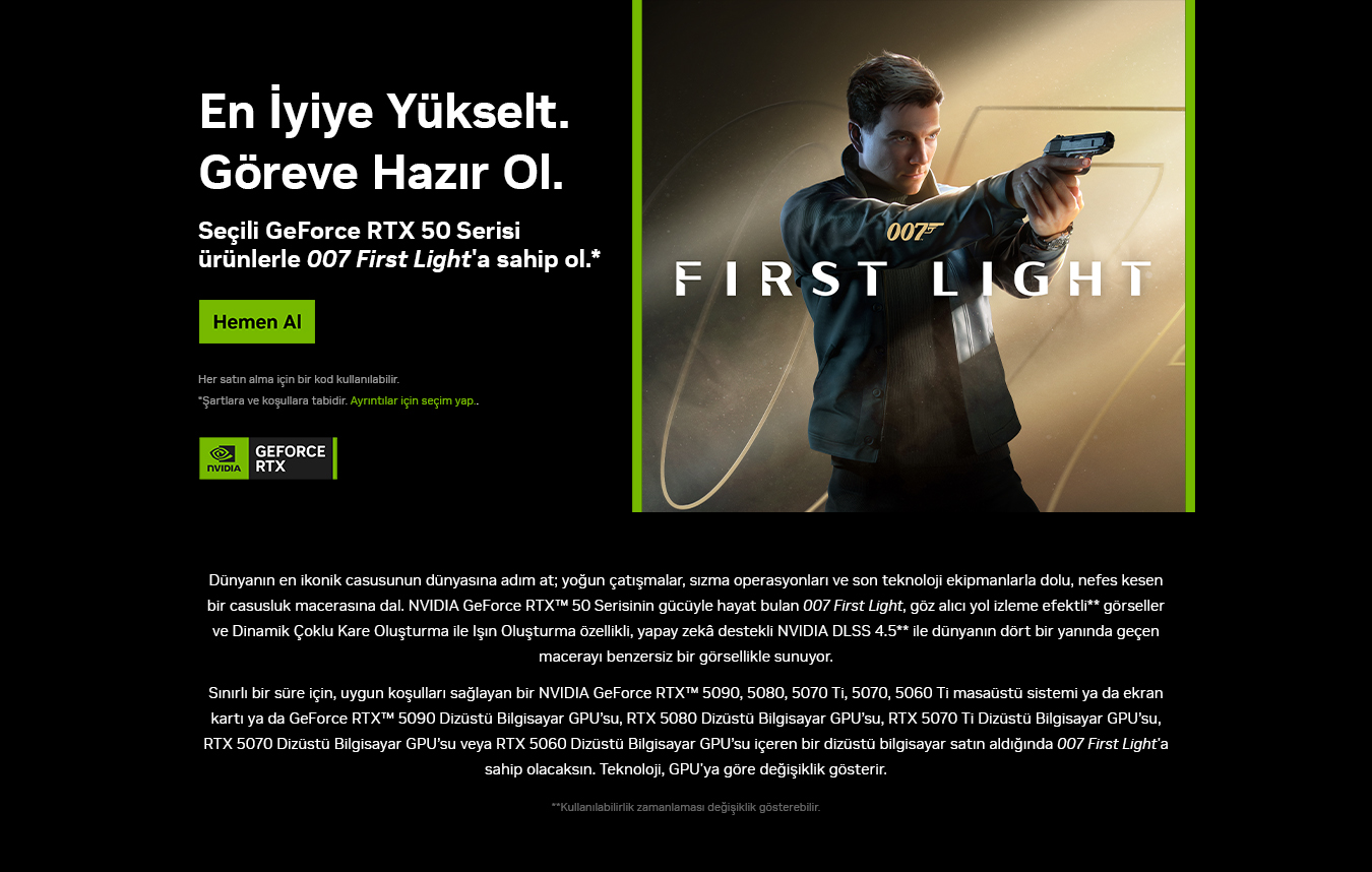Nvidia Geforce Rtx–007 First Light Bundle Landing Page 1