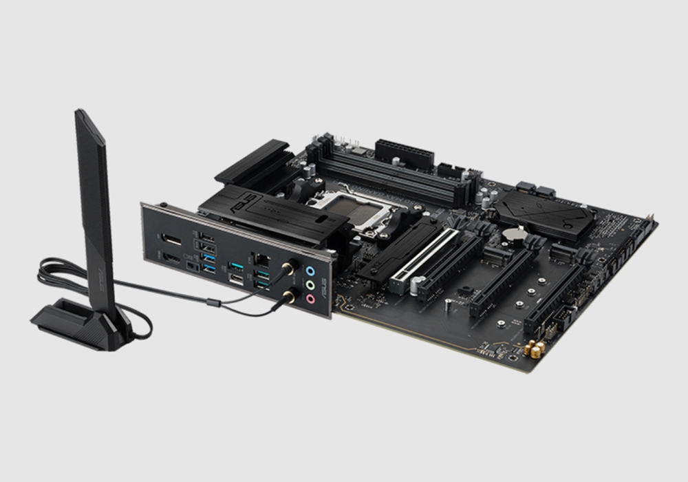 B850 MAX GAMING WIFI ASUS B850 MAX GAMING WIFI 9000MHz (OC) DDR5 Soket AM5 M.2 HDMI DP ATX Anakart h12