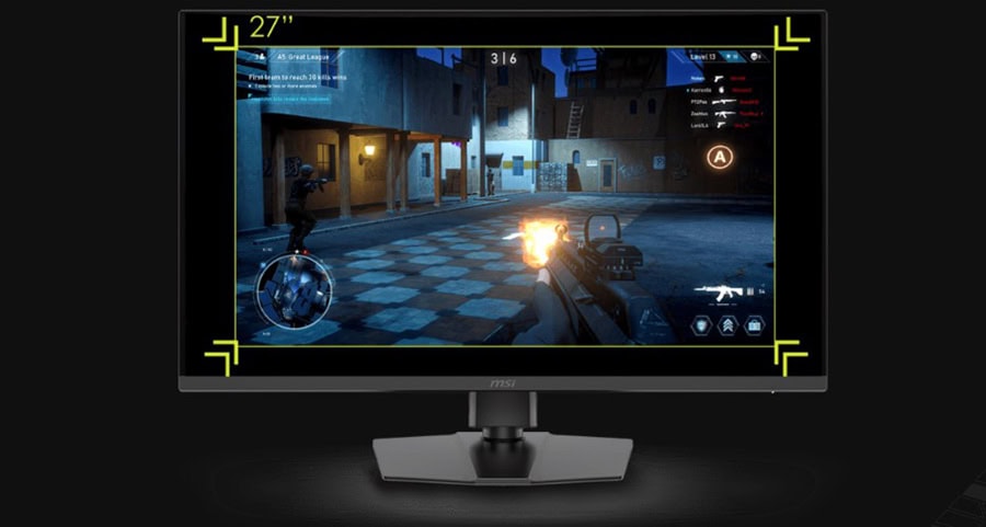 FPS oyunu ekranında çatışma ve savaş sahnesi, silah ve patlama efektleriyle detaylı grafikler.