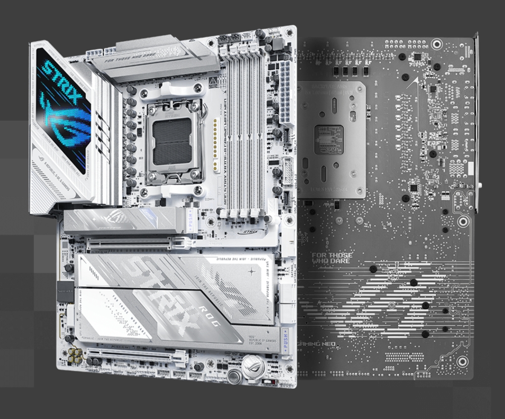 ROG STRIX X870E-A GAMING WIFI7 NEO ASUS ROG STRIX X870E-A GAMING WIFI7 NEO 9000MHz (OC) DDR5 Soket AM5 M.2 USB4 ATX Anakart h22