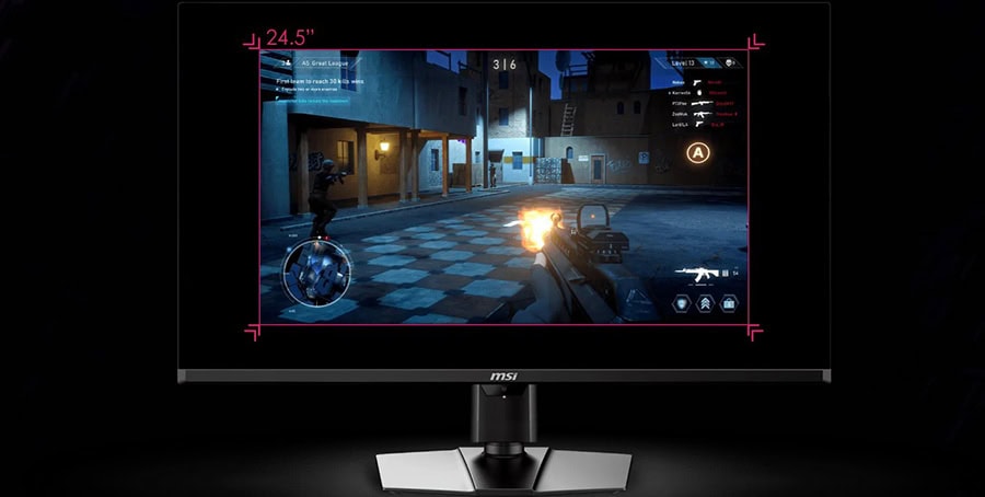 Yüksek çözünürlüklü ve düşük gecikmeli oyun monitörü, FPS ve rekabetçi oyunlar için ideal. Hızlı tepki süresi ve net görüntü kalitesiyle oyun performansınızı artırın.