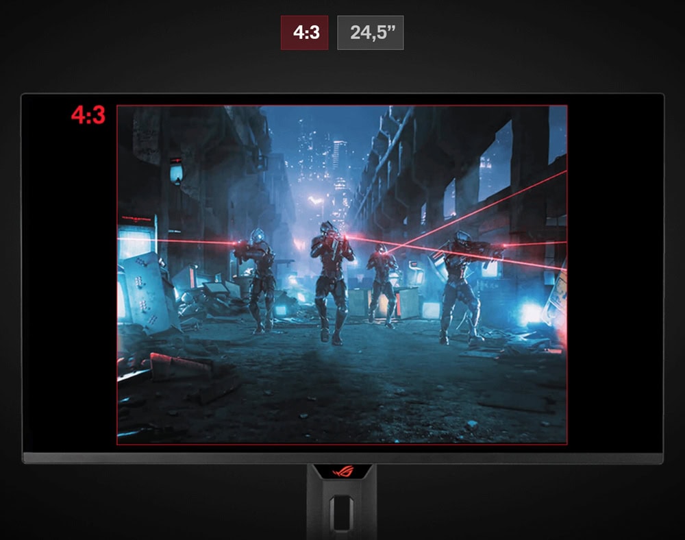 XG27UQDMS Oyun oynarken yüksek çözünürlüklü grafikler ve lazer efektleriyle dolu, 24,5 inçlik gaming monitörü. 4:3 oran ve gelişmiş renk doğruluğu ile üstün oyun deneyimi sağlar.