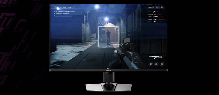 Yüksek çözünürlüklü ve hızlı tepki süresine sahip oyun monitörü, FPS ve rekabetçi oyunlar için ideal. Modern tasarımıyla oyun deneyiminizi artırır.
