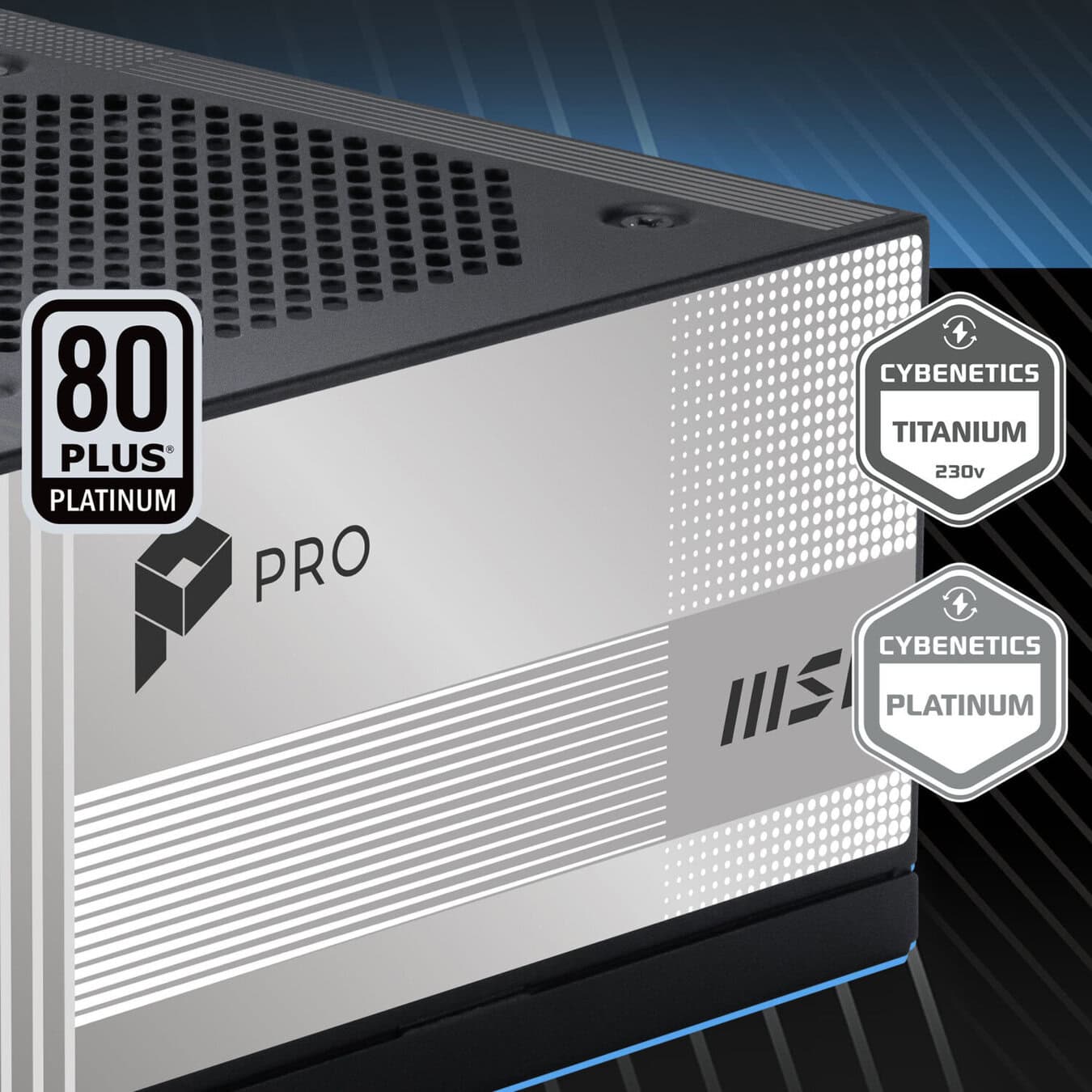 MSI PRO A850PL PCIE5 850W 80+ Platinum Full Modüler ATX 3.1 Güç Kaynağı h5