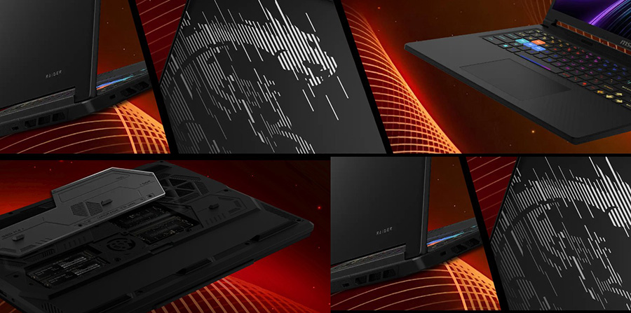 MSI RAIDER 16 HX B2WI-021TR Intel Core Ultra 9-275HX GeForce RTX 5080 16GB 175W 32GB DDR5 1TB SSD 16 inç 2K QHD+ 240Hz W11 Home Gaming Laptop h4