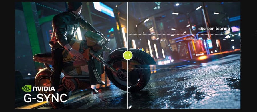 NVIDIA G-SYNC ile akıcı ve net oyun deneyimi.