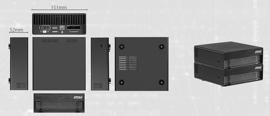 MSI EDGEXPERT-32SEU Yapay Zeka Süper Bilgisayar H10
