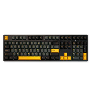 Akko 3108rf Black Gold Frost Pink Switch Kablosuz İngilizce Mekanik Gaming Klavye 1
