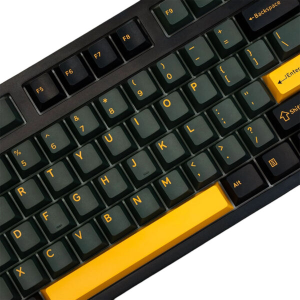 Akko 3108rf Black Gold Frost Pink Switch Kablosuz İngilizce Mekanik Gaming Klavye 3