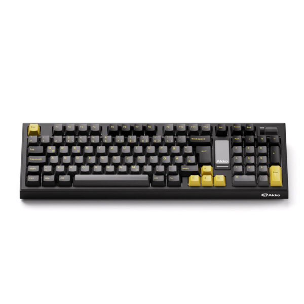 Akko 5098b Black Gold V3 Piano Pro Switch Hotswap Rgb Kablosuz İngilizce Mekanik Gaming Klavye 3