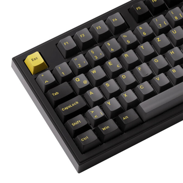 Akko 5098b Black Gold V3 Piano Pro Switch Hotswap Rgb Kablosuz İngilizce Mekanik Gaming Klavye 5
