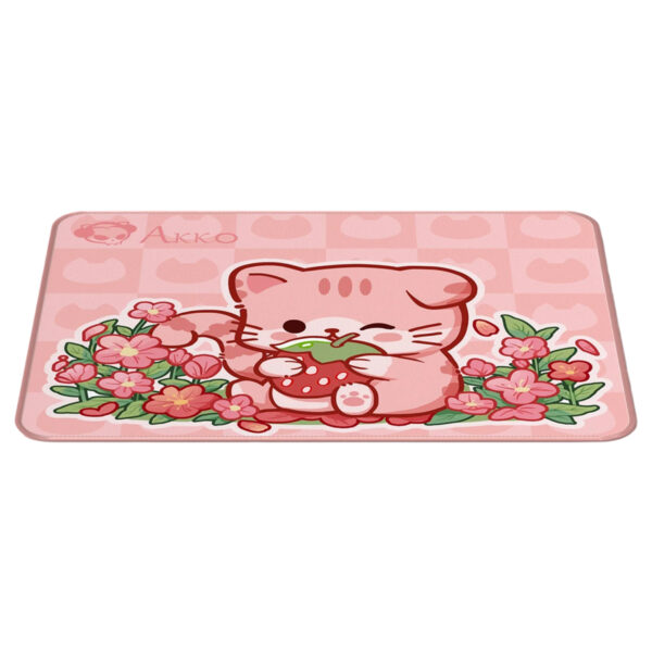 Akko Cat Theme Pink Angie 36x28 Mouse Pad 2