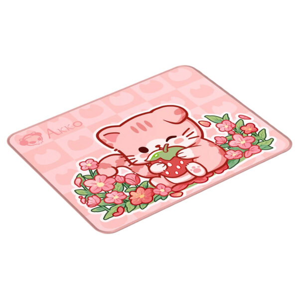 Akko Cat Theme Pink Angie 36x28 Mouse Pad 3