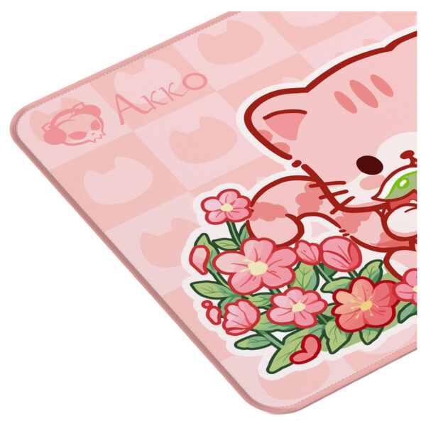 Akko Cat Theme Pink Angie 36x28 Mouse Pad 5