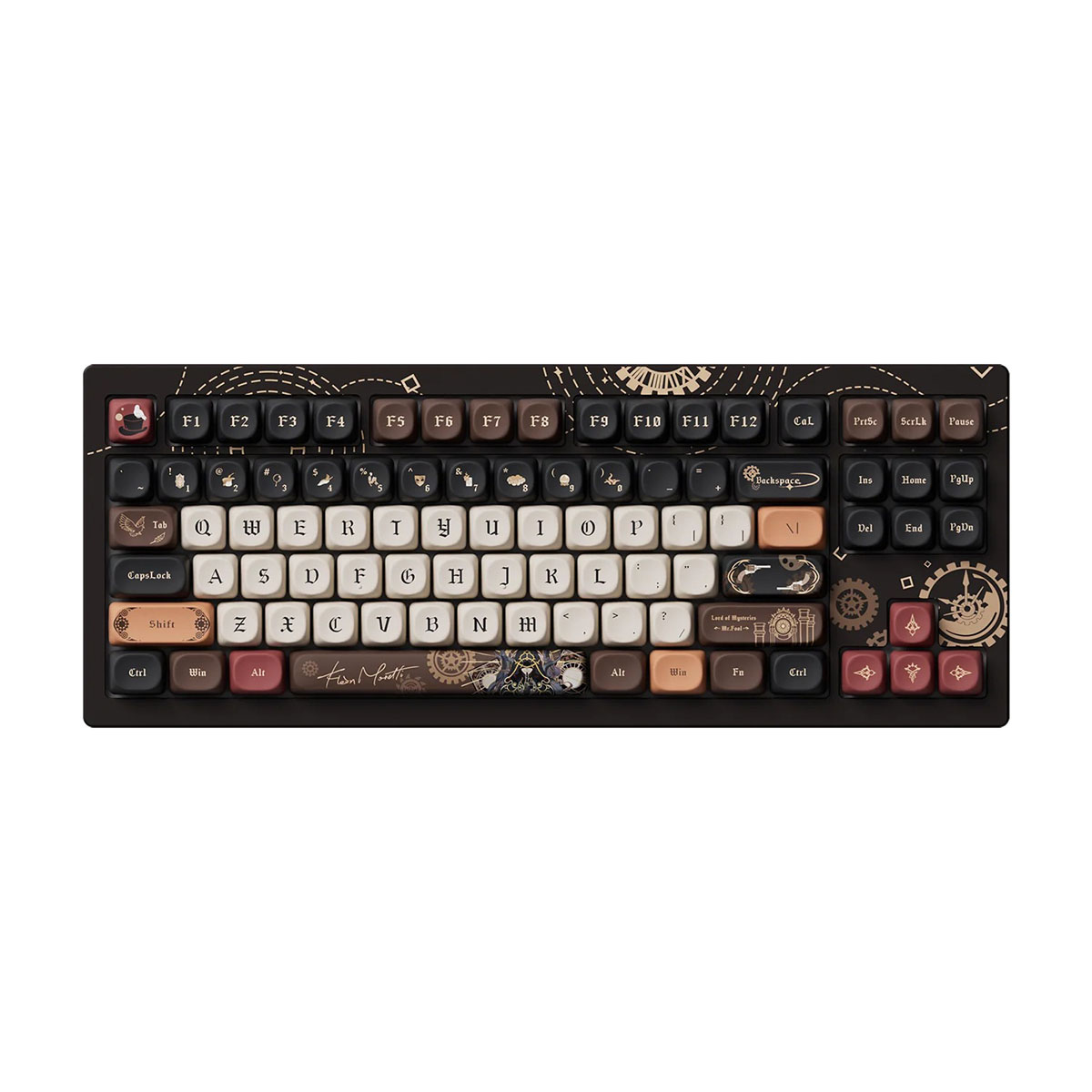 Akko Lord Of The Mysteries 5087b V3 Piano Pro Switch Hotswap Rgb Kablosuz İngilizce Mekanik Klavye 1