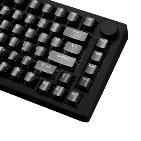 Akko Monsgeek M1 V5 He Black Transparent Astroaim Manyetik Switch 8k Hz Hall Effect Hotswap Rgb Kablosuz İngilizce Gaming Klavye 9