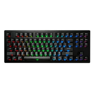 Akko Monsgeek M3 V5 He Black Transparent Astroaim Manyetik Switch 8k Hz Hall Effect Hotswap Rgb Kablosuz İngilizce Gaming Klavye 1