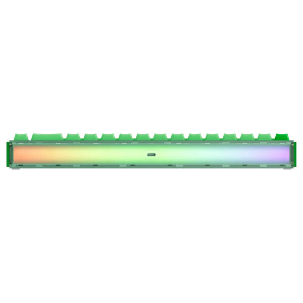 Akko Ray68 He Misty Green White Astroaim Manyetik Switch 8k Hz Hall Effect Hotswap Argb Kablosuz Ingilizce Gaming Klavye 7