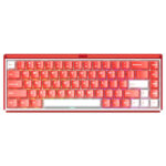 Akko Ray68 He Misty Red White Astroaim Manyetik Switch 8k Hz Hall Effect Hotswap Argb Kablosuz Ingilizce Gaming Klavye 1