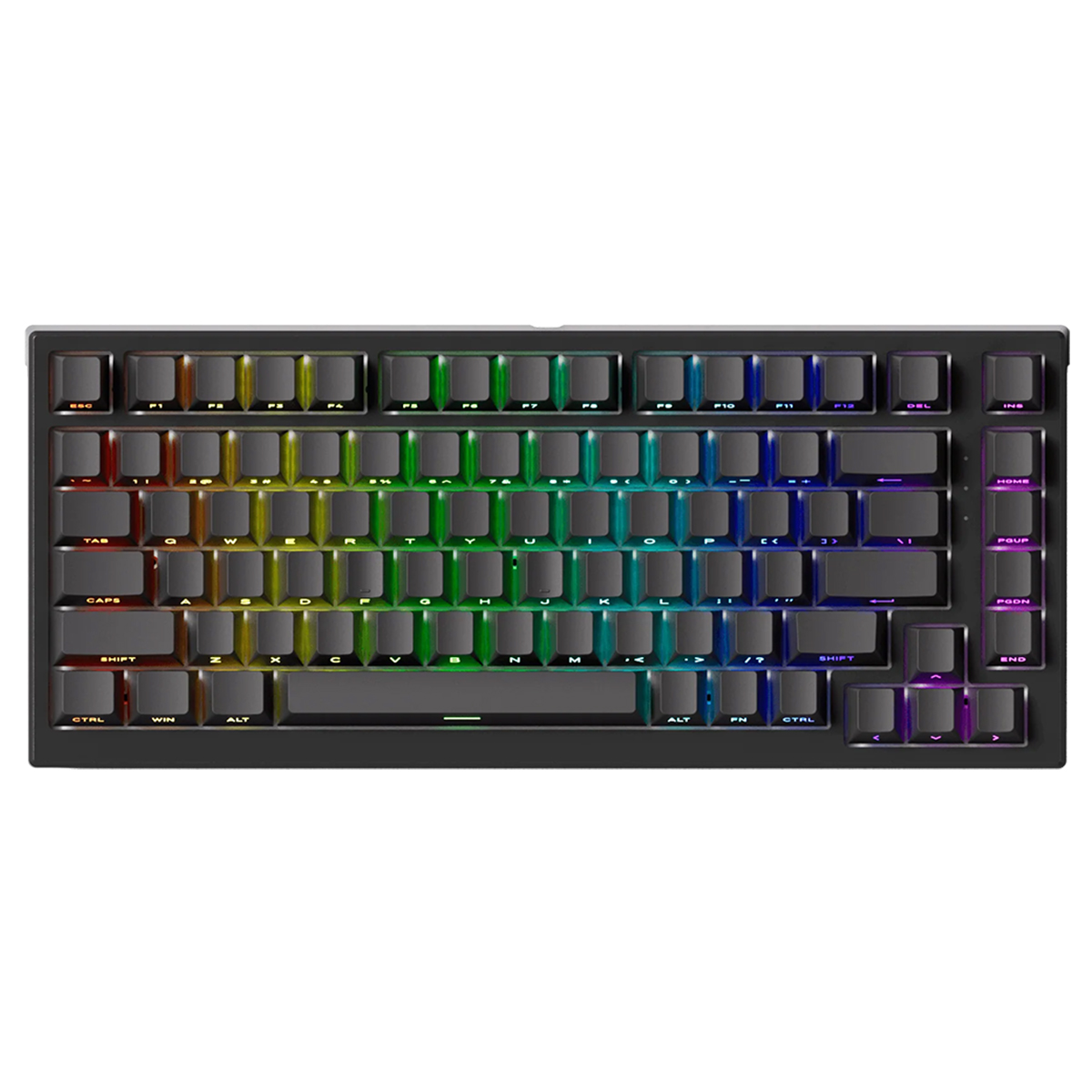 Akko Tac75 He Black Glare Manyetik Switch 8k Hz Hall Effect Argb Ingilizce Gaming Klavye 1