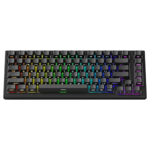 Akko Tac75 He Black Glare Manyetik Switch 8k Hz Hall Effect Argb Ingilizce Gaming Klavye 2