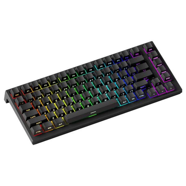 Akko Tac75 He Black Glare Manyetik Switch 8k Hz Hall Effect Argb Ingilizce Gaming Klavye 7