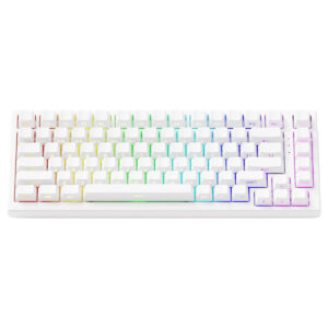 Akko Tac75 He White Glare Manyetik Switch 8k Hz Hall Effect Argb Ingilizce Gaming Klavye 2