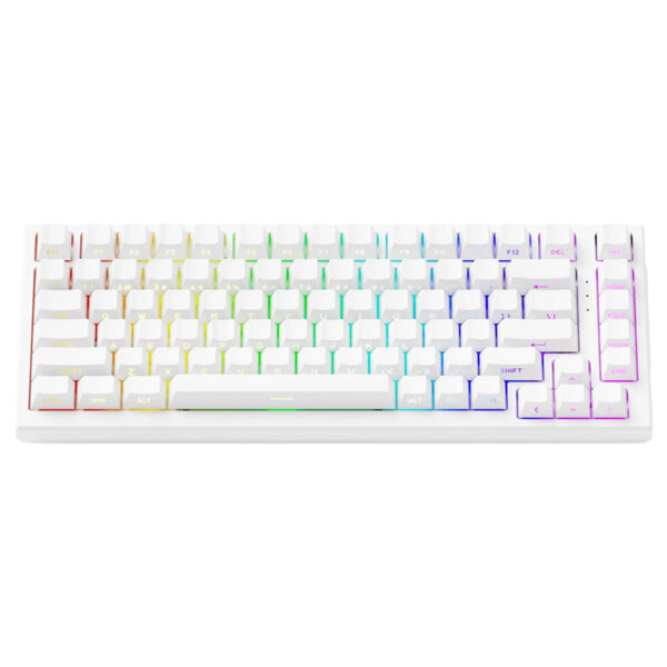 Akko Tac75 He White Glare Manyetik Switch 8k Hz Hall Effect Argb Ingilizce Gaming Klavye 2