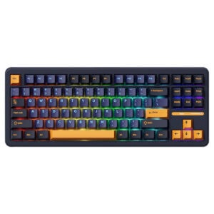 RGB aydınlatmalı renkli oyun ve yazılım klavyesi, ergonomik tasarımıyla bilgisayar kullanıcılarına yüksek performans sağlar. Çok renkli tuşlar ve dayanıklı yapısıyla oyun ve çalışma ortamları için ide.