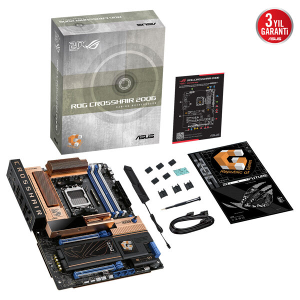 Asus Rog Crosshair 2006 9600mhz Oc Ddr5 Soket Am5 M 2 Hdmi Usb4 Atx Anakart Fc14
