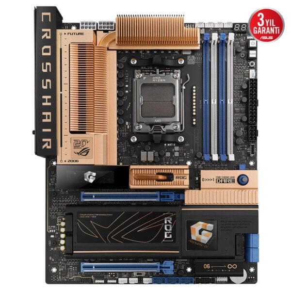 Asus Rog Crosshair 2006 9600mhz Oc Ddr5 Soket Am5 M 2 Hdmi Usb4 Atx Anakart Fc3