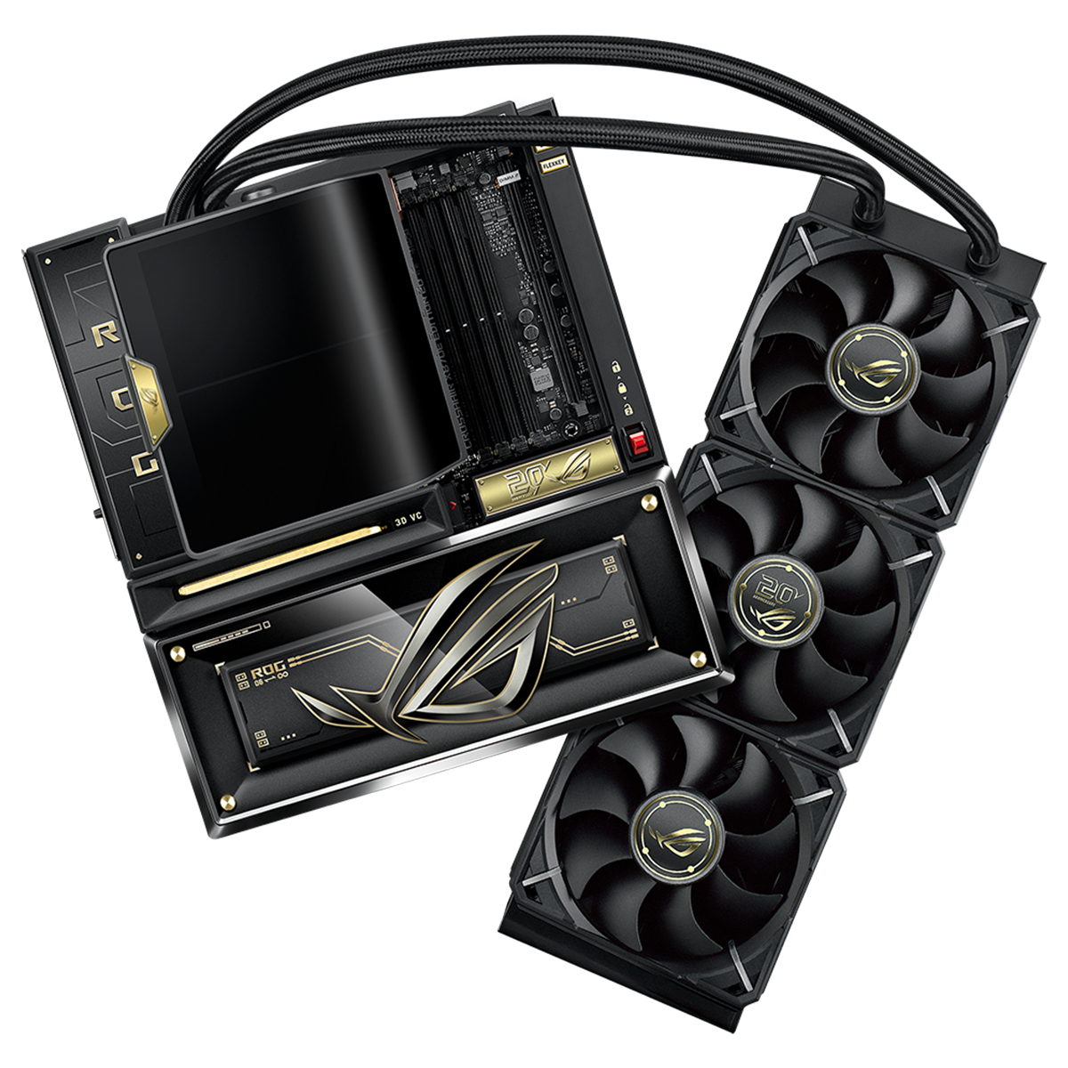 Asus Rog Crosshair X870e Edition 20 9600mhz Oc Ddr5 Soket Am5 M 2 Usb4 E Atx Sivi Sogutuculu Anakart C1